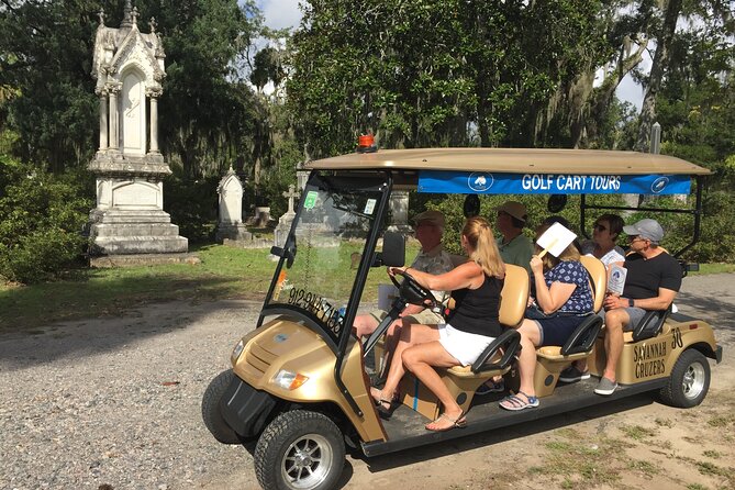 Golf Cart Tours, Bonaventure Cemetery Savannah Cruzers - Quick hits before you book