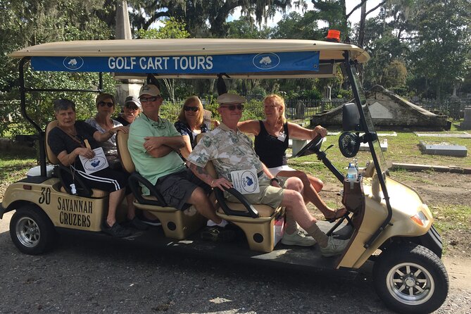 Golf Cart Tours, Bonaventure Cemetery Savannah Cruzers - Water, bug spray, and weather comfort that actually helps