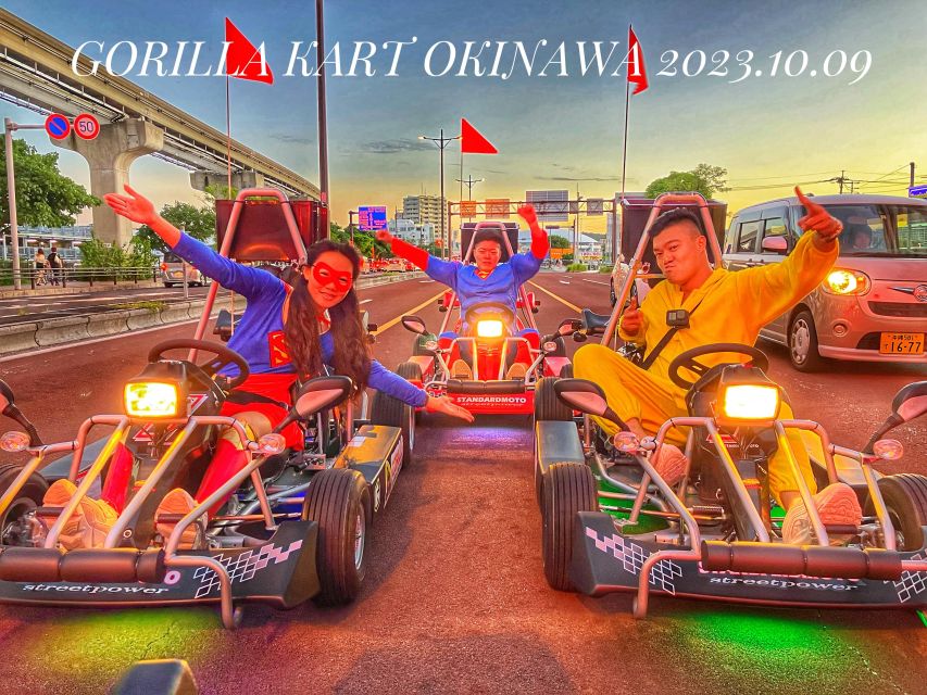 Gorilla Kart Tour-Plenty of Time Slots|Many Great Views - Entering Okinawa on Wheels: where Gorilla Kart starts in Naha