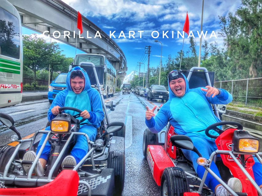Gorilla Kart Tour-Plenty of Time Slots|Many Great Views - Safety briefing, karts, and the costume bonus you’ll actually use