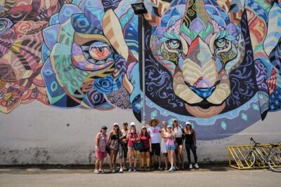 Guided Walking Street Art & Graffiti Tour in Jaco Costa Rica - Getting oriented: where you start and where you end
