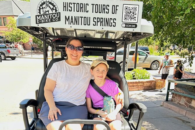 Happy Hour Tour Manitou Springs on E-golf cart - Getting the full-picture view of Manitou Springs