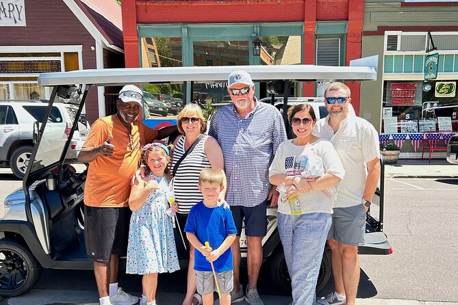 Happy Hour Tour Manitou Springs on E-golf cart - Group size, comfort, and who will like this most