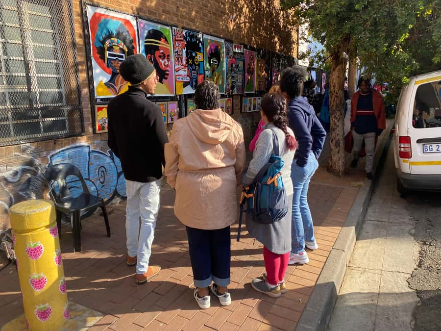 Johannesburg: Street Art and Culture in Maboneng! - The viewpoint and the final walking stretch