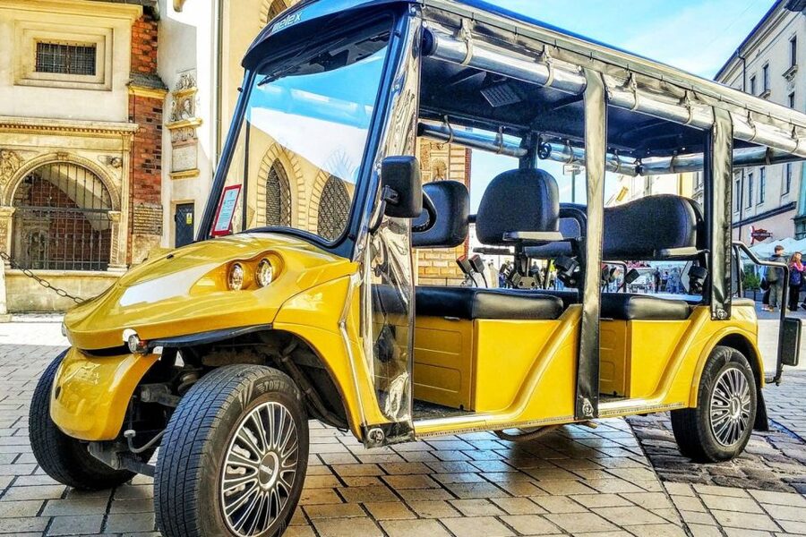 Krakow: Electric Golf Cart Tour of the Old Town - Key points before you go