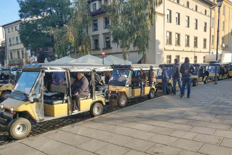 Krakow: Jewish Quarter and Ghetto Sightseeing Golf Cart Tour - Key Points at a Glance