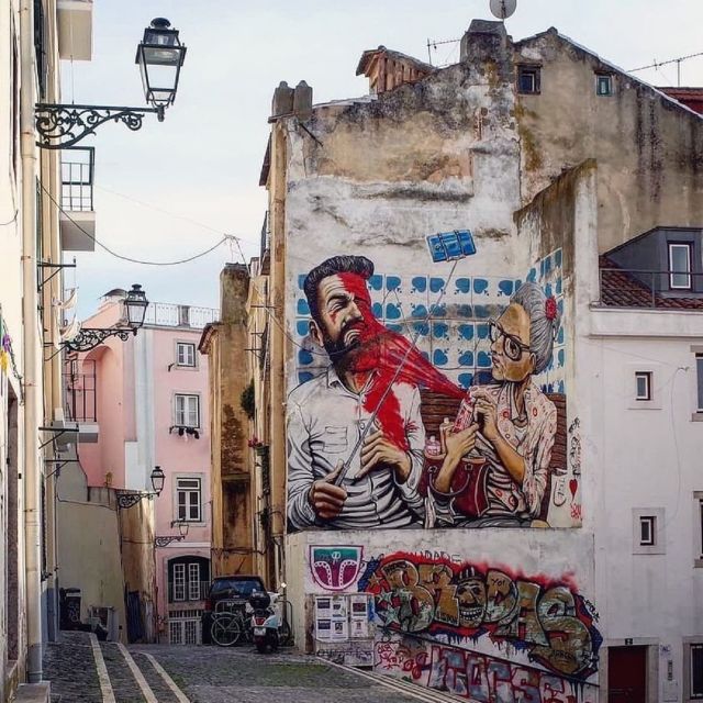 Lisbon 3-Hour Street Art Tour - The finale at Vhills: end with a big-name mural