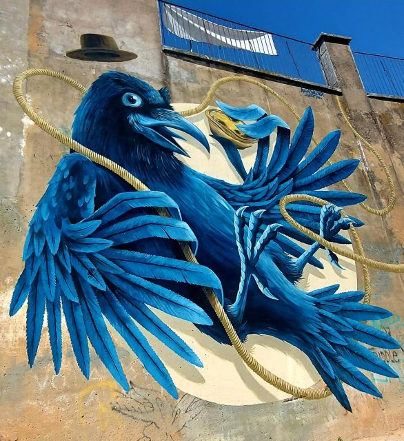 Lisbon Street Art Lovers Walk - #whatsuplisboa card and the yesyoucan.spray mission