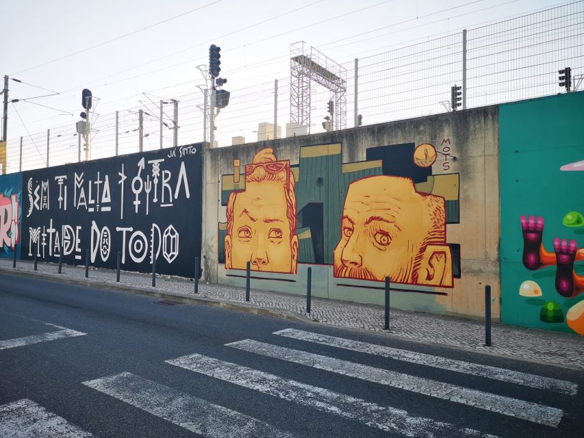 Lisbon: Street Art Tuk Tuk Tour - The hilltop murals and the Tejo view you can’t easily recreate on your own