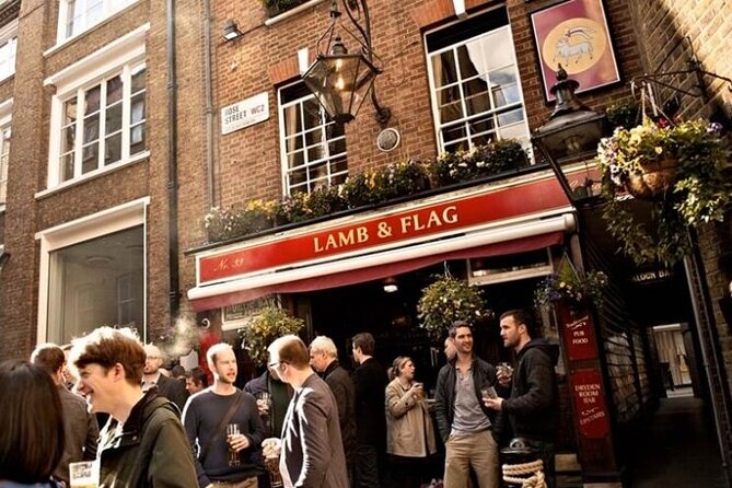 London Bike Tour: Landmarks, Secret Gems, Pub Stop & Street Art - The Lamb & Flag pub stop: included beer that actually changes the day