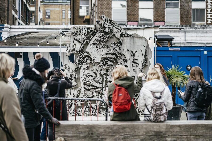 London: East End Street Art Tour and Spray Painting Workshop - What you take home: card art plus optional paintable items