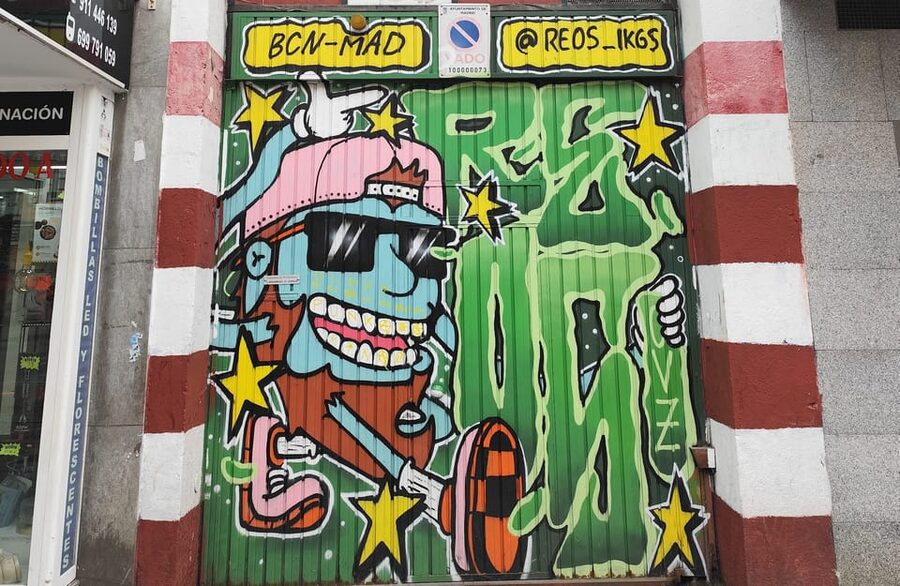 Madrid: Hidden Street Art Tour - Calle de Argumosa and the Reina Sofía pass-by: street art meets the city’s art map