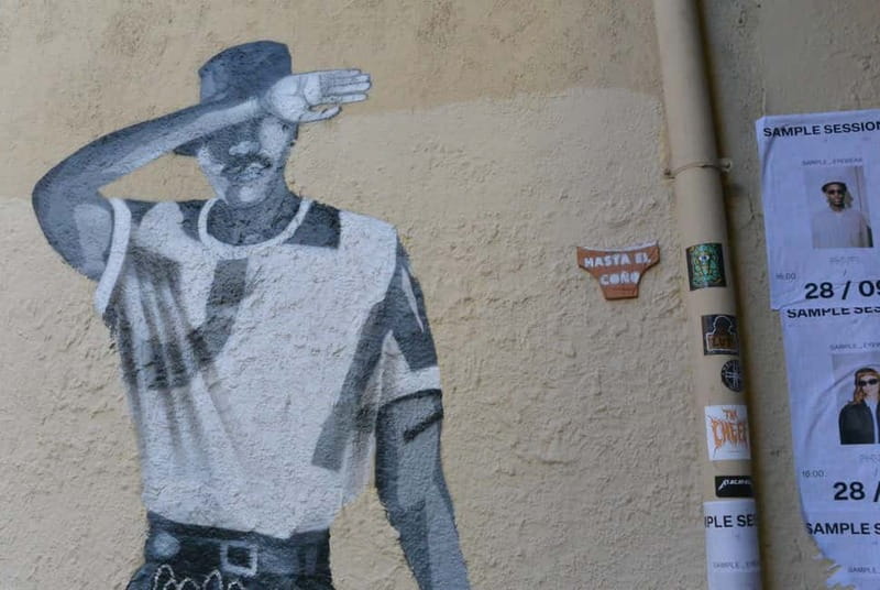 Madrid Street Art Tour (Malasaña Chueca Gran Via & Lavapies) - Malasaña: Graffiti, stickers, and Spanish street culture in motion