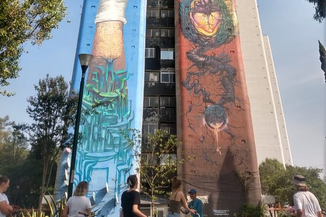 Mexico City; ART NACO : Murals & Street Art Bike Tour - Stop by stop: what you’ll see and why it’s worth your time