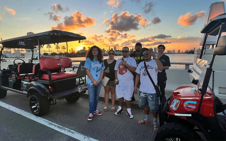 Miami Beach|South Point Golf Cart Tour - Española Way: Mediterranean Vibes in a Short Walk