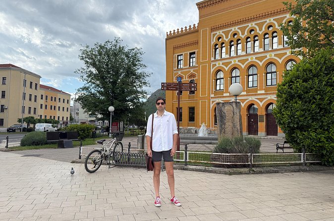 Mostar Street Art & Graffiti Tour - Stop 3: OKC Abrašević, where art meets activism