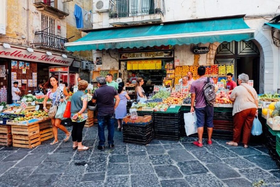 Naples: The Spanish Quarters, Street Art and Local Market - Meeting Gran Caffè Gambrinus and Getting Oriented in Real Naples