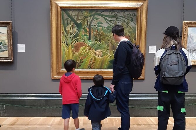 National Gallery of London Guided Tour for children and families with kids friendly guide - Meeting in Trafalgar Square: easy start, clear plan