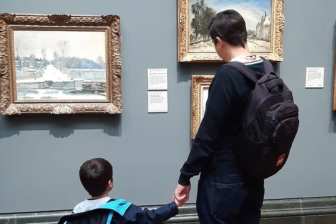 National Gallery of London Guided Tour for children and families with kids friendly guide - Stop 1: the National Gallery, made kid-friendly on purpose