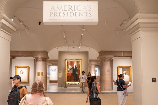 National Portrait Gallery & American Art Museum Semi-Private Tour - National Portrait Gallery: Presidents, Einstein, and the Lincoln-era setting