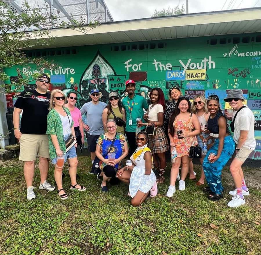 New Orleans Culture Street Art & Mural Walk - Starting at Crazy Plant Bae: why the first 5 minutes matter