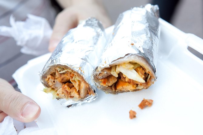 New York City Food Cart Walking Tour - The Midtown or Financial District Walk: The Real Eating Portion