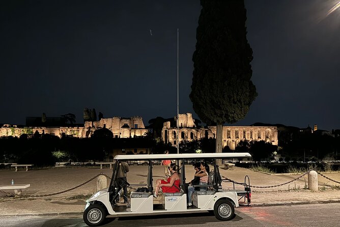 Nocturnal Rome Golf Cart Tour - Teatro di Marcello and other quiet ancient corners
