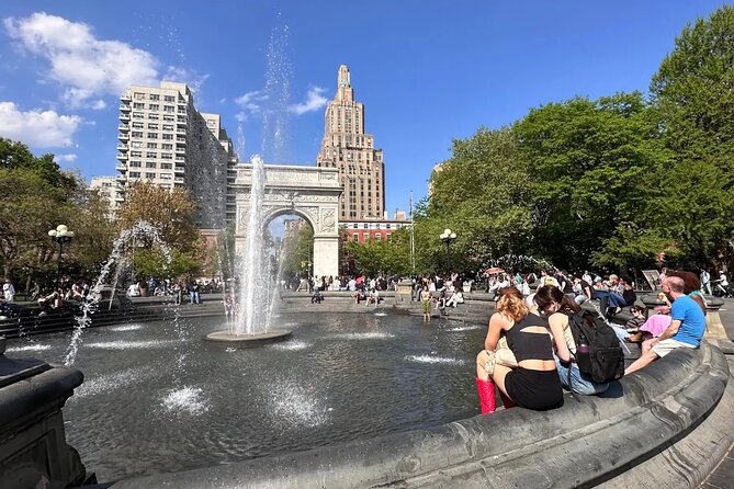 NYC: New York History & Landmarks Guided City Tour by E-Cart - Washington Square Park + Greenwich Village: icon pass-with-purpose
