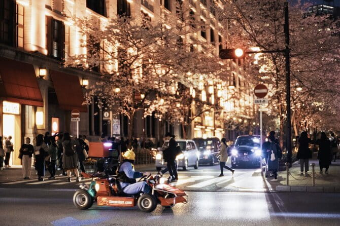 Official Street Go Kart Tour Akihabara 2nd - Tokyo Station (Marunouchi): the red-brick warm-up stop