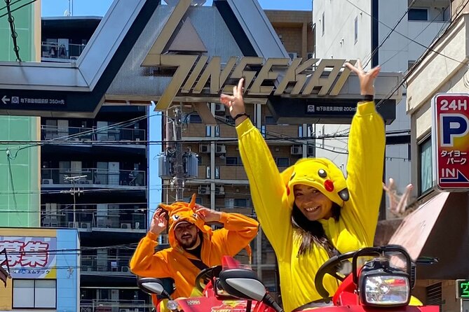 Official Street Go-Kart Tour - Osaka Shop - The Route: Shinsaibashi Arcade, Dotonbori Neon, Namba Nights, America Mura Vibes