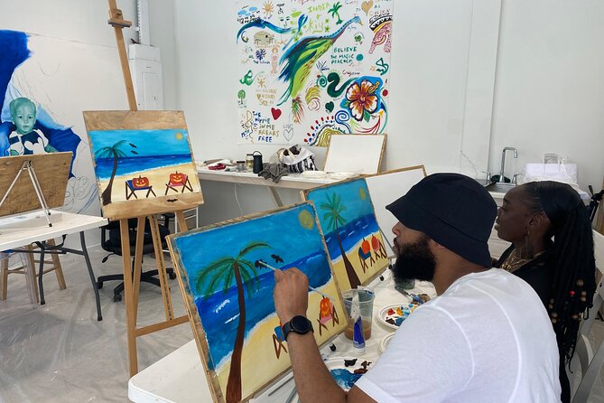 Paint and Sip at the Gallery and Wine Bar - How the Paint and Sip Class Really Feels (2 Hours, All Skill Levels)