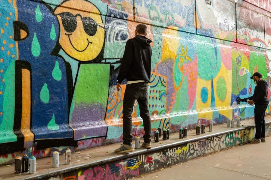 Paris: Graffiti and Street Art Workshop - Graffiti Workshop at Café Poinçon: the real start point