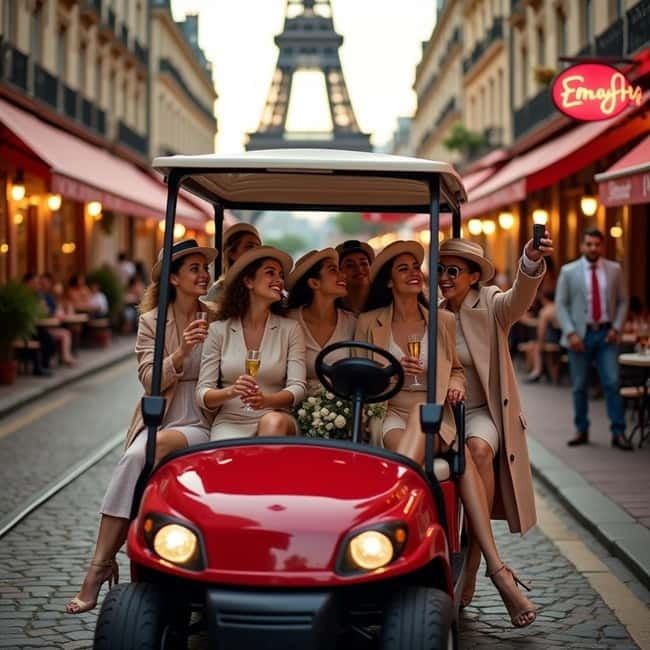 Paris: Private Golf Cart Tour with Local Guide - Quick hits