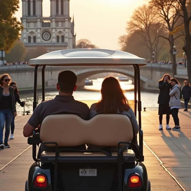 Paris: Private Golf Cart Tour with Local Guide - Electric Cart Comfort (and Why It Matters)