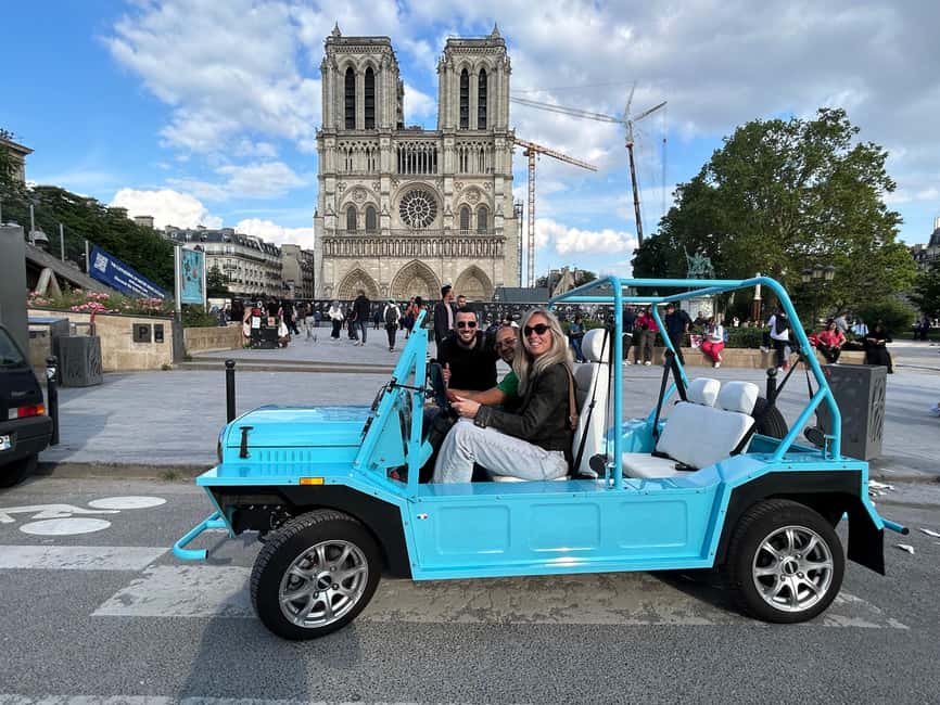 Paris Private Golf Cart Tours - Highlights & Hidden gems - Meeting point near Saint Germain des Prés or Rue du Bac
