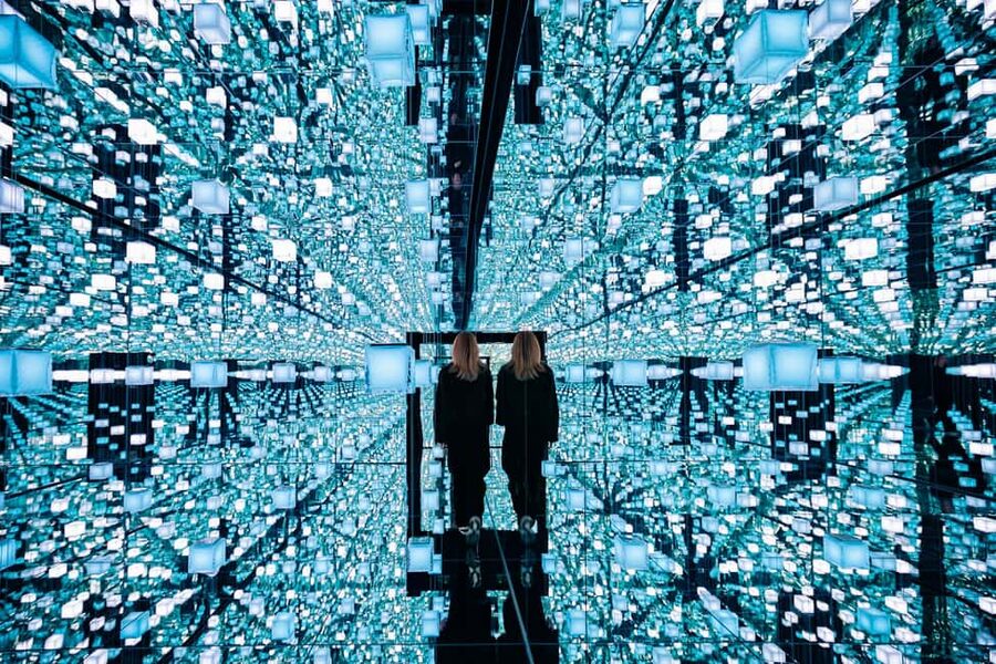 Prague: Signal Space Digital Art Gallery Entry Ticket - Echoes of Tomorrow exhibition: Infinity Room and 360° projections