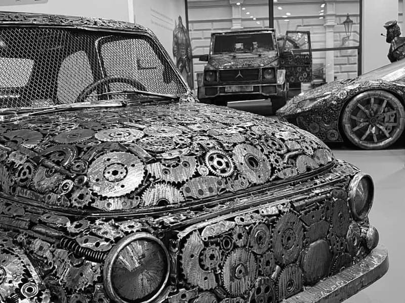 Prague: Steel Art Museum Entry Ticket - Sit in cars, motorbikes, and superhero-inspired scenes