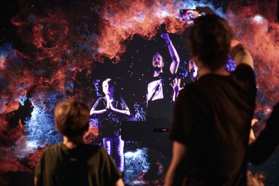 Prague: Ticket to Audiovisual Light Art at Lumia Gallery - The Visual Themes You Might Encounter: Mars, Ocean, Space, and More