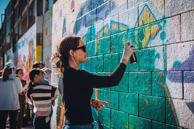 Private Barcelona Street Art Workshop with a Street Artist - Paral·lel Avenue mural walk: learning the language before spraying