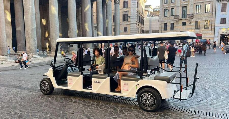 Private Golf Cart Tour: Discover Rome's Best Highlights - Pickup at Piazzale delle Canestre, then drop off at the Spanish Steps