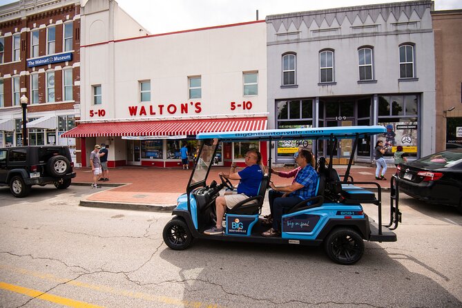 Private Golf Cart Tour of Bentonville - A 90-Minute Private Bentonville Orientation on Four Wheels