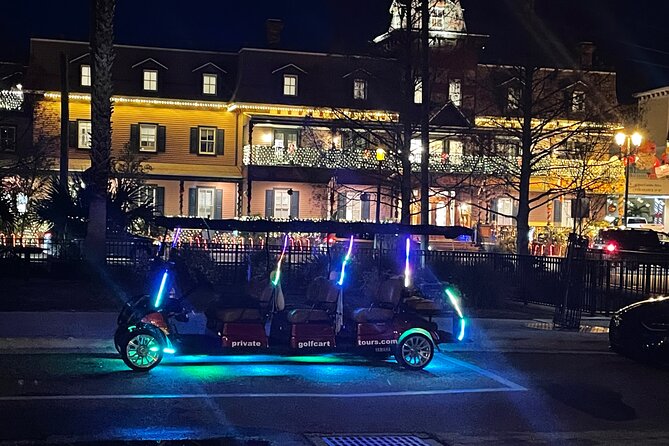 Private Golf Cart Tours, LLC in St. Augustine - A private one-hour cart route built for St. Augustine’s light season