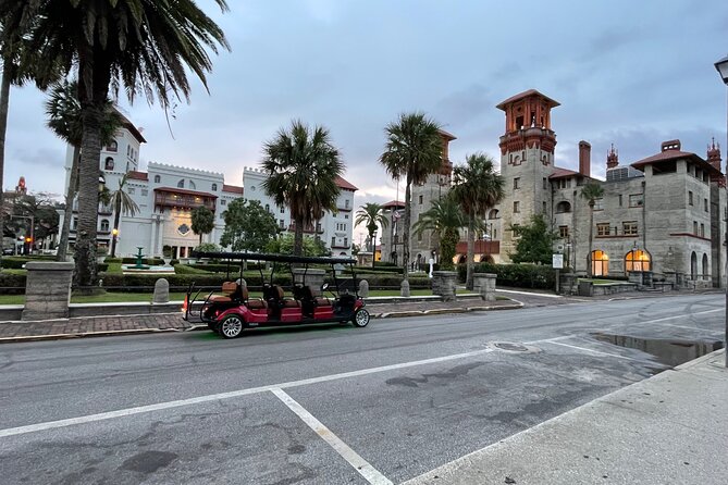 Private Golf Cart Tours, LLC in St. Augustine - Stop-by-stop: Downtown St. Augustine glow and the Spanish Colonial look