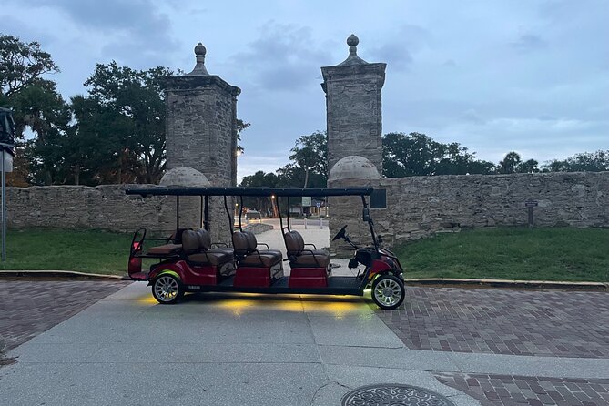 Private Golf Cart Tours, LLC in St. Augustine - Stop-by-stop: Casa Monica (Cordova Hotel) and City Hall (Alcazar Hotel)