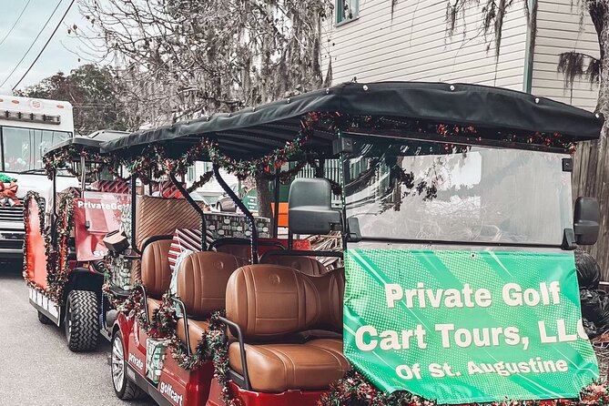 Private Golf Cart Tours, LLC in St. Augustine - Meeting at Public Market Place: start easy, not stressed