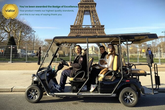Private Paris Golf Cart Tour: Eiffel Tower & Hidden Gems - Key Highlights at a Glance