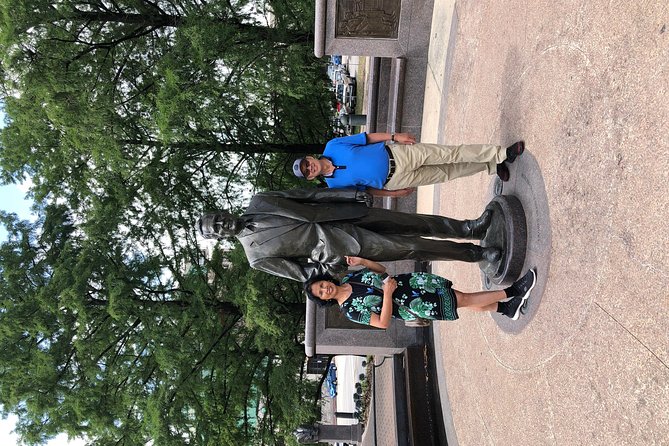 Private Sightseeing Cart Tour of Houston - The 9/11 memorial pause and Market Square area moments