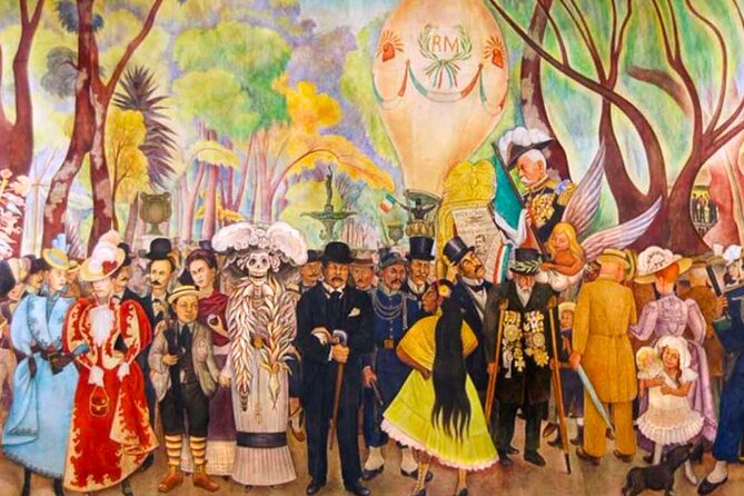 Private Street Food & Mural Art Tour in Mexico City - Palacio de Bellas Artes: Muralismo and the Palace Itself