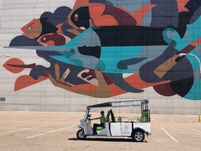 Public Art Tour in Jacksonville - The 2.5-hour route: murals, mosaics, statues, and big landmark views