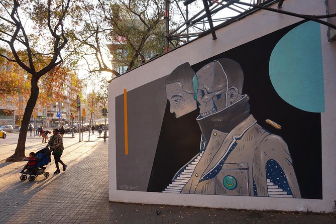 Raval Street Art and Graffiti Guided Tour in Barcelona - Tres Chemineas: The Skate Spot Stop That Brings It to Life